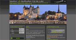 Desktop Screenshot of hotels-saumur.com